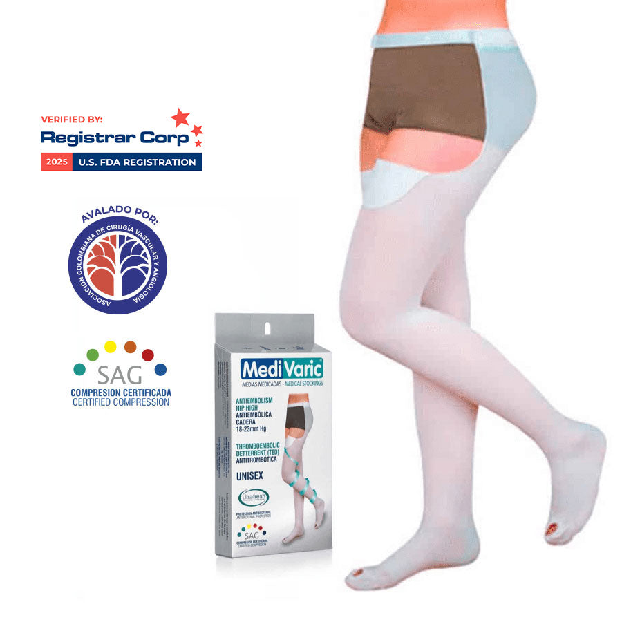 Medias Antiembolicas (4461) Cadera 18-23mm Hg
