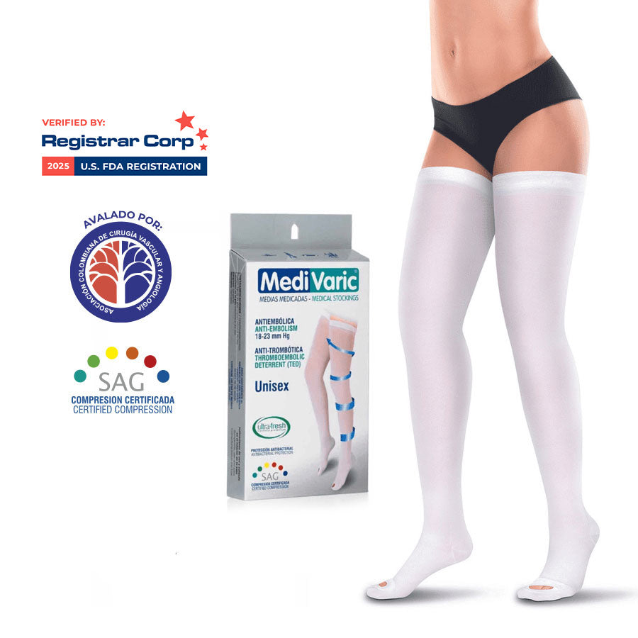 Medias Antiembolicas (4462) Muslo 18-23mm Hg